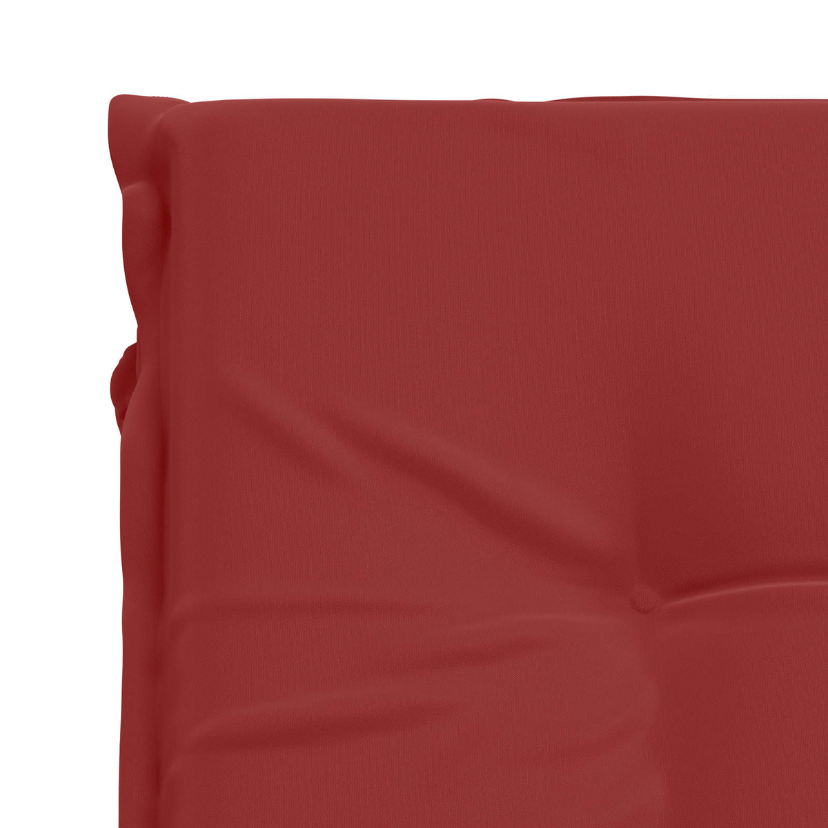 Ligstoel Kussen GEMERT 100% Polyester Wijnrood 190 x 70 x 9 cm