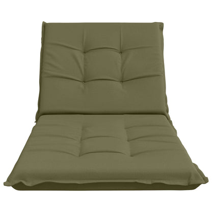 Ligstoel Kussen GEMERT 100% Polyester Olijfgroen