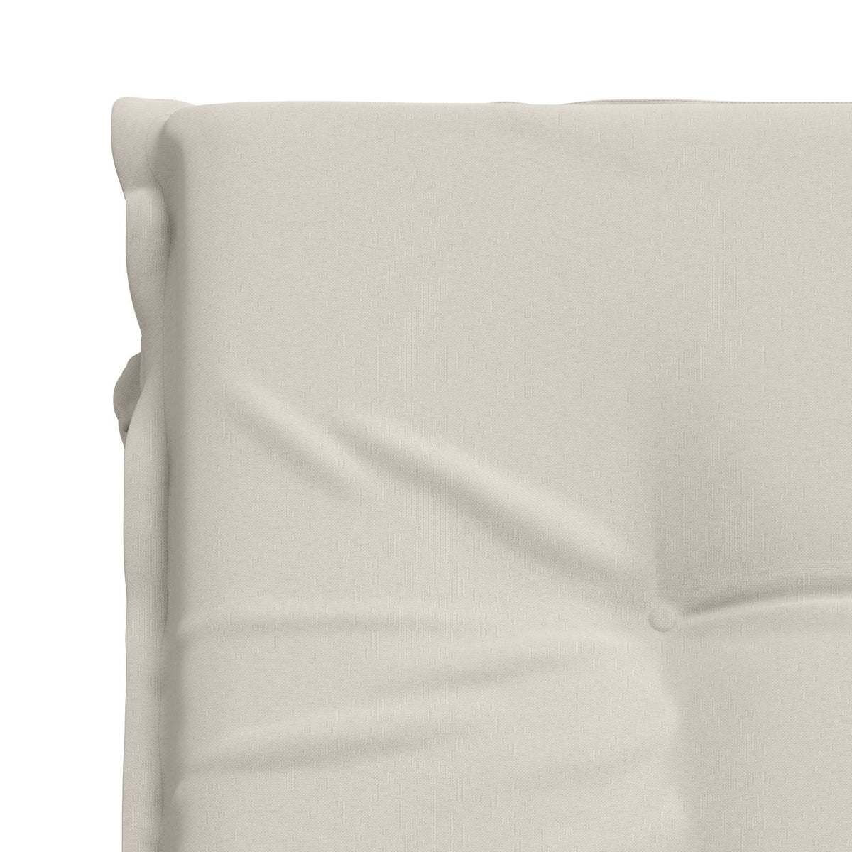 Ligstoel Kussen GEMERT 100% Polyester Wit 190 x 80 x 9 cm
