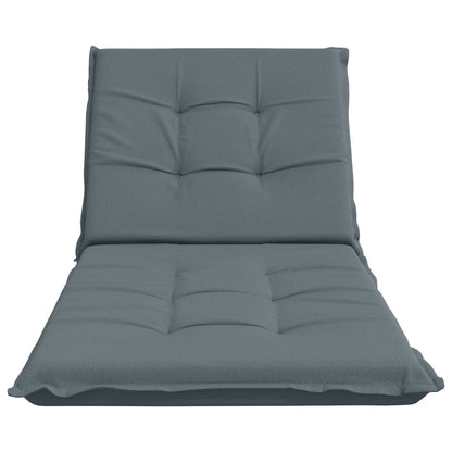 Ligstoel Kussen GEMERT 100% Polyester Blauw 190 x 80 x 9 cm