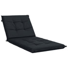 Ligstoelkussen donkerblauw polyester