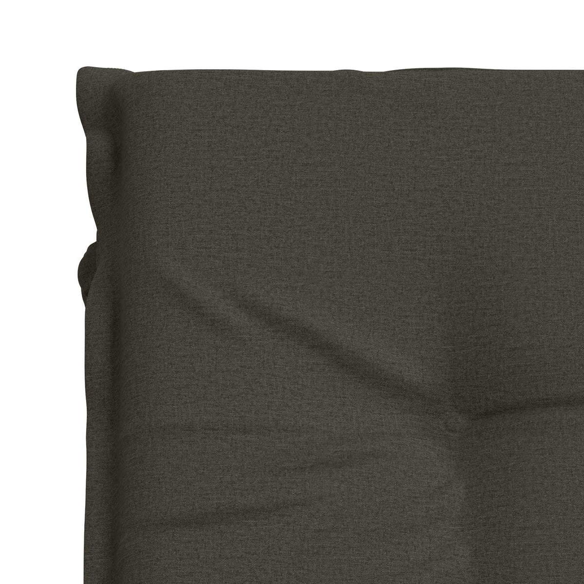 Ligstoel Kussen GEMERT 100% Polyester Antraciet 190 x 80 x 9 cm