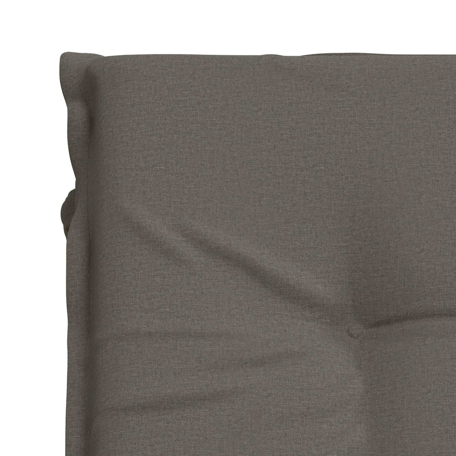 Ligstoel Kussen GEMERT 100% Polyester Grijs 190 x 80 x 9 cm