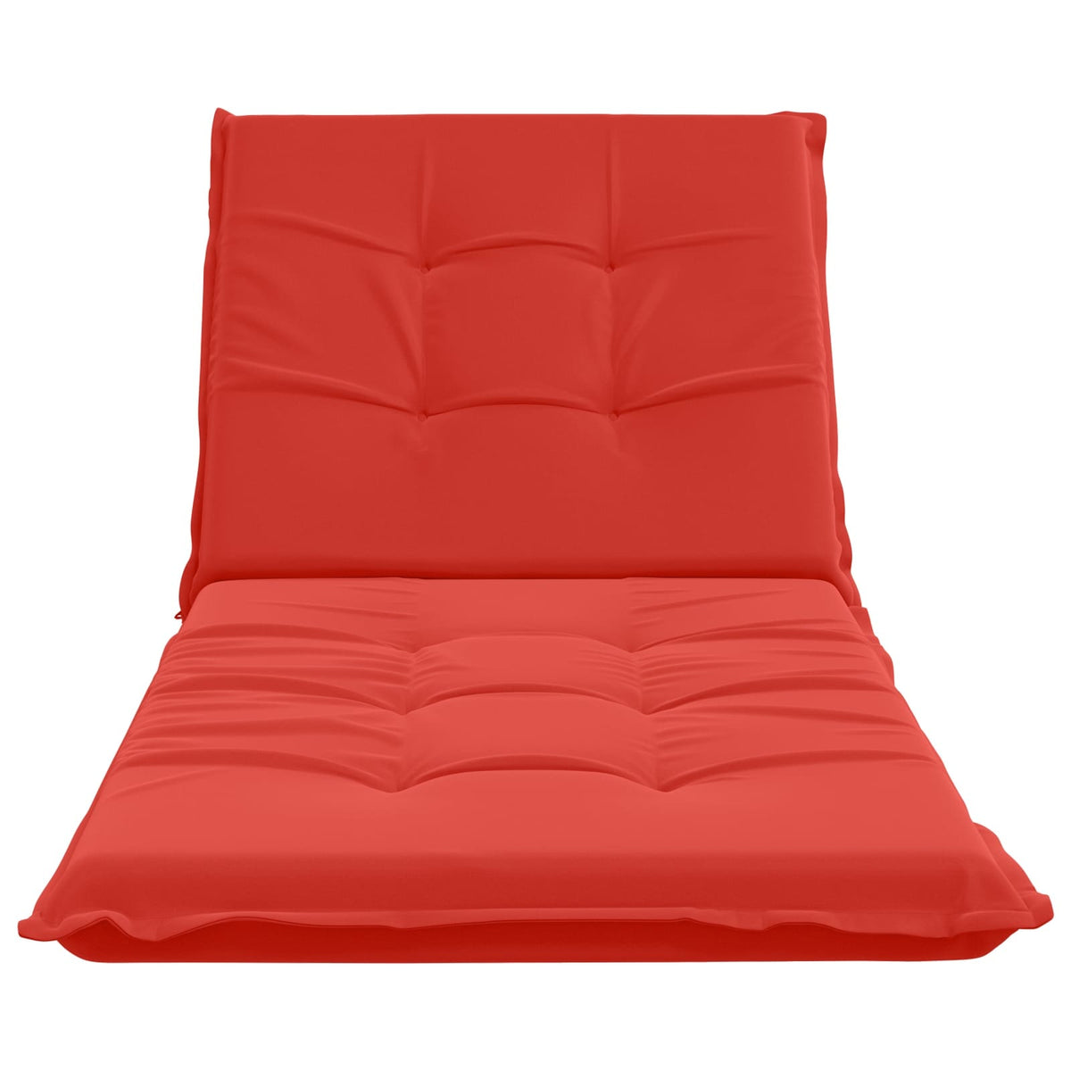 Ligstoel Kussen GEMERT 100% Polyester Rood 190 x 80 x 9 cm