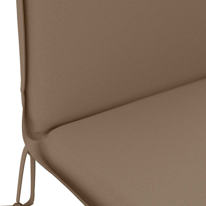 Zon Loungerkussen GEMERT 100% Polyester Taupe 55 x 135 x 6 cm