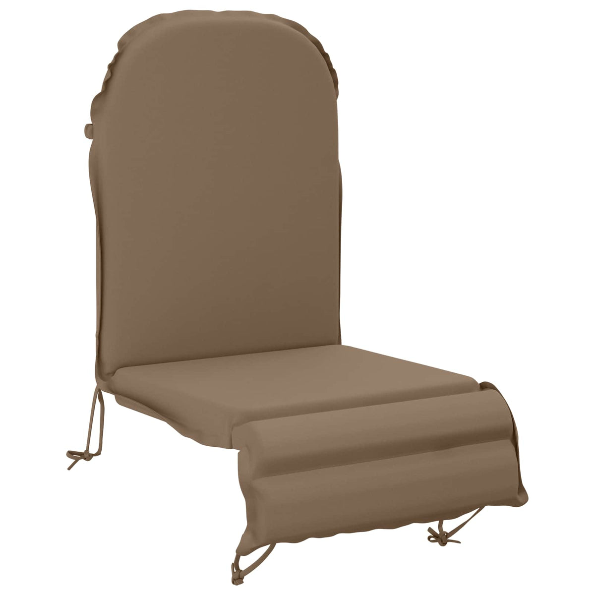 Zon Loungerkussen GEMERT 100% Polyester Taupe 55 x 135 x 6 cm