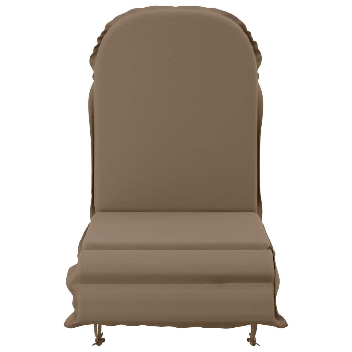 Zon Loungerkussen GEMERT 100% Polyester Taupe 55 x 135 x 6 cm