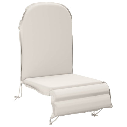 Zon Loungerkussen GEMERT 100% Polyester Wit 55 x 135 x 6 cm