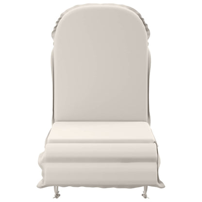 Zon Loungerkussen GEMERT 100% Polyester Wit 55 x 135 x 6 cm