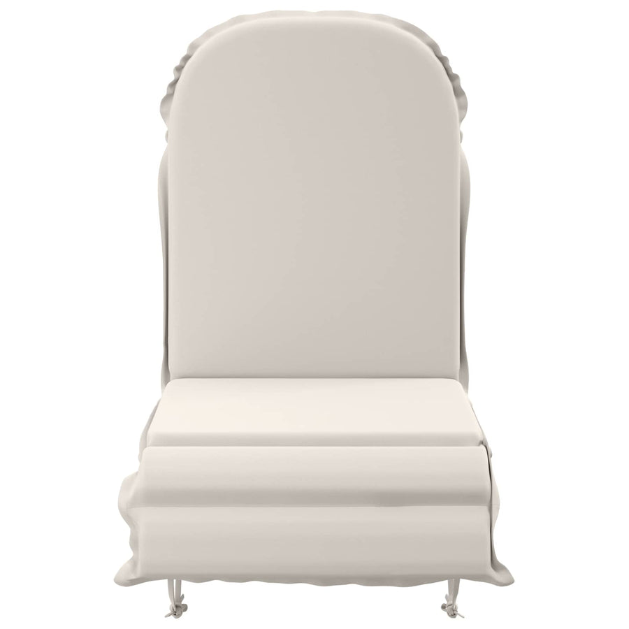 Zon Loungerkussen GEMERT 100% Polyester Wit 55 x 135 x 6 cm