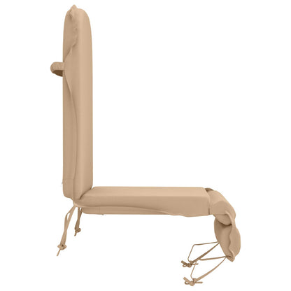 Zon Loungerkussen GEMERT 100% Polyester Zand 55 x 135 x 6 cm