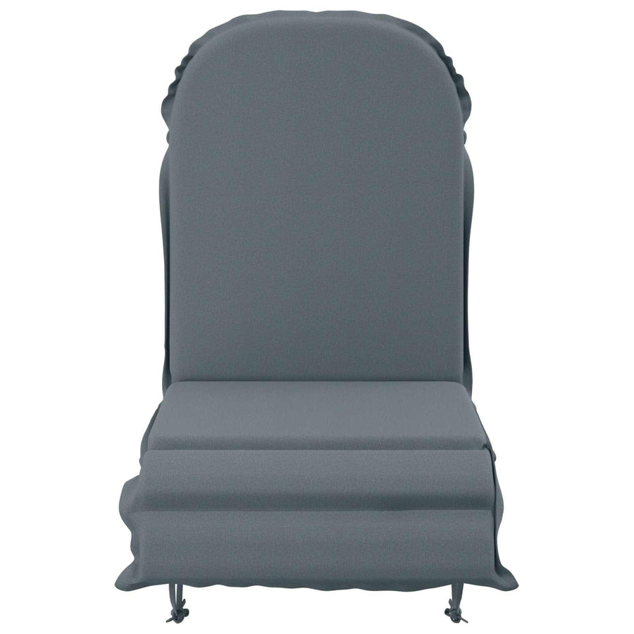 Zon Loungerkussen GEMERT 100% Polyester Blauw 55 x 135 x 6 cm