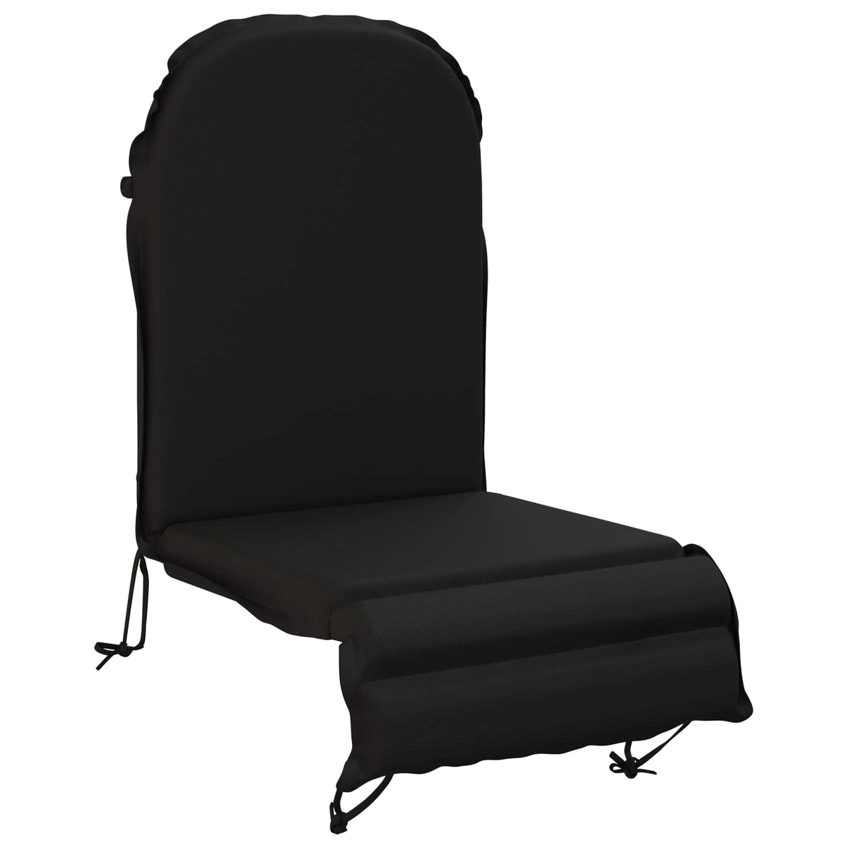 Zon Loungerkussen GEMERT 100% Polyester Zwart 55 x 135 x 6 cm