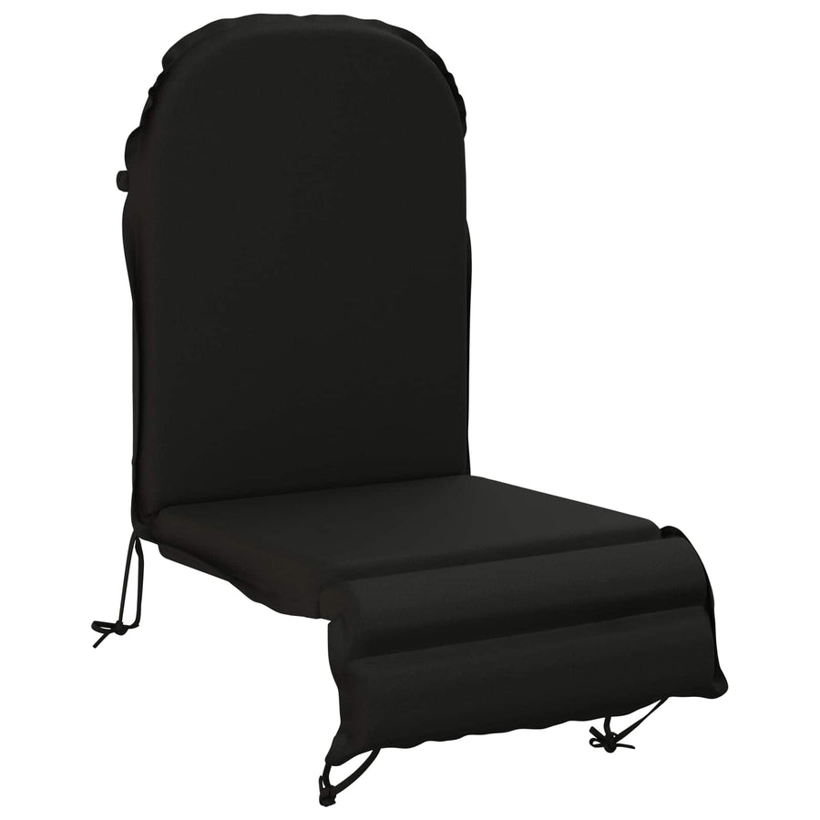 Zon Loungerkussen GEMERT 100% Polyester Zwart 55 x 135 x 6 cm