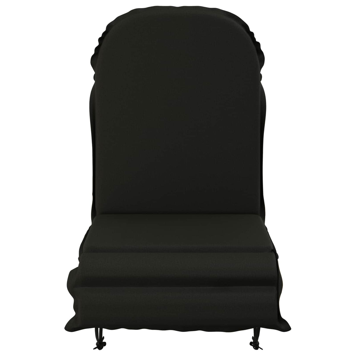 Zon Loungerkussen GEMERT 100% Polyester Zwart 55 x 135 x 6 cm