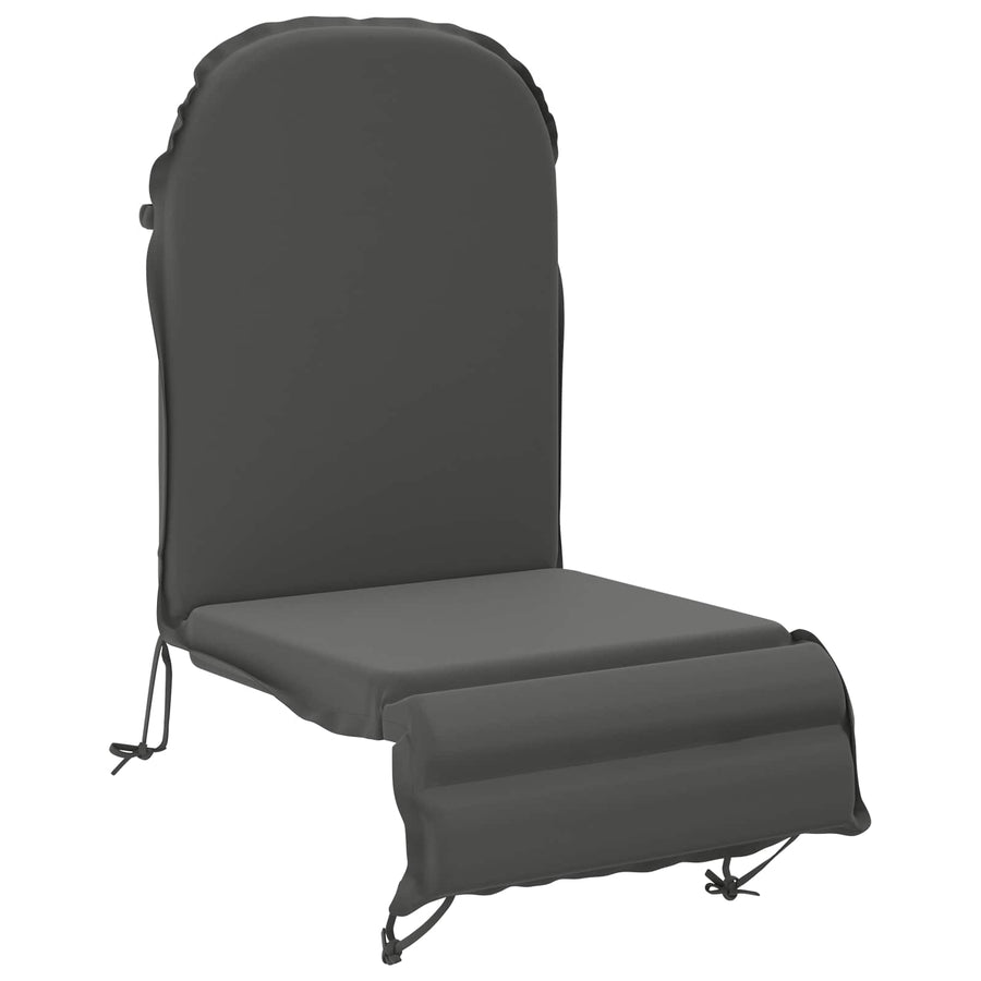 Zon Loungerkussen GEMERT 100% Polyester Antraciet