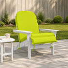 Loungerkussen ligbed 135x55 cm helder groen polyester