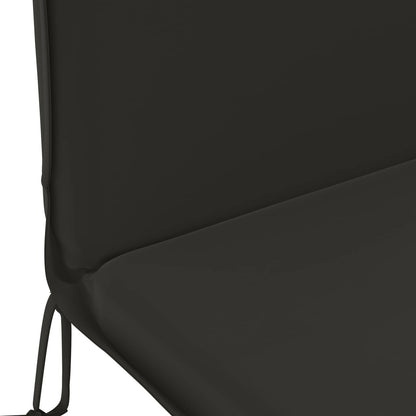 Zon Loungerkussen GEMERT 100% Polyester Zwart 55 x 135 x 6 cm