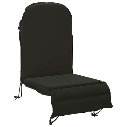 Zon Loungerkussen GEMERT 100% Polyester Zwart 55 x 135 x 6 cm