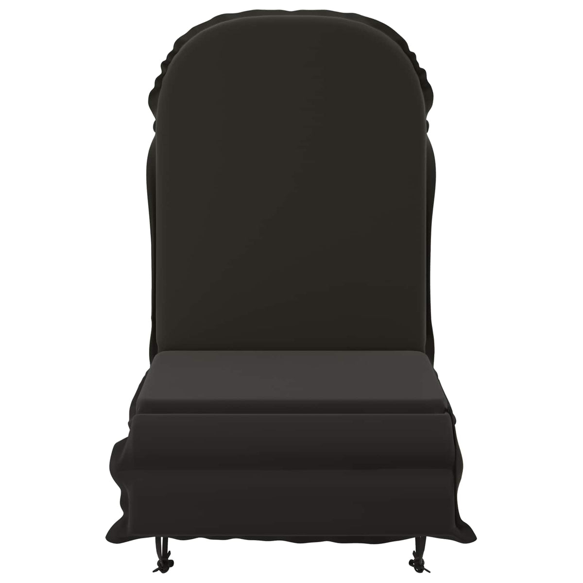 Zon Loungerkussen GEMERT 100% Polyester Zwart 55 x 135 x 6 cm