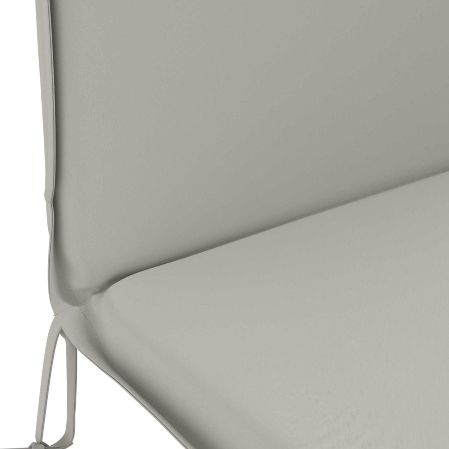 Zon Loungerkussen GEMERT 100% Polyester Grijs 55 x 135 x 6 cm