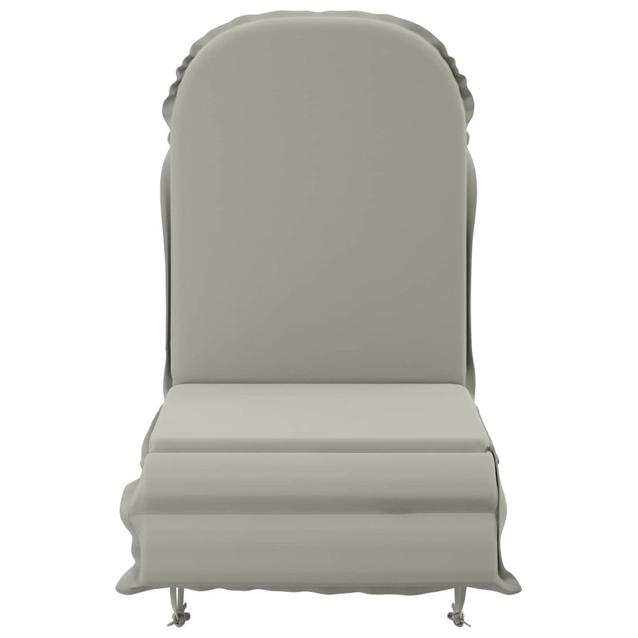 Zon Loungerkussen GEMERT 100% Polyester Grijs 55 x 135 x 6 cm