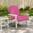 Loungerkussen roze 55 x 135 x 6 cm polyester