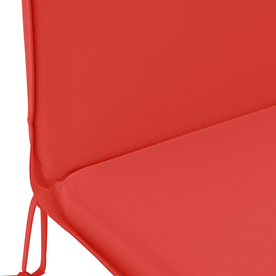 Zon Loungerkussen GEMERT 100% Polyester Rood 55 x 135 x 6 cm