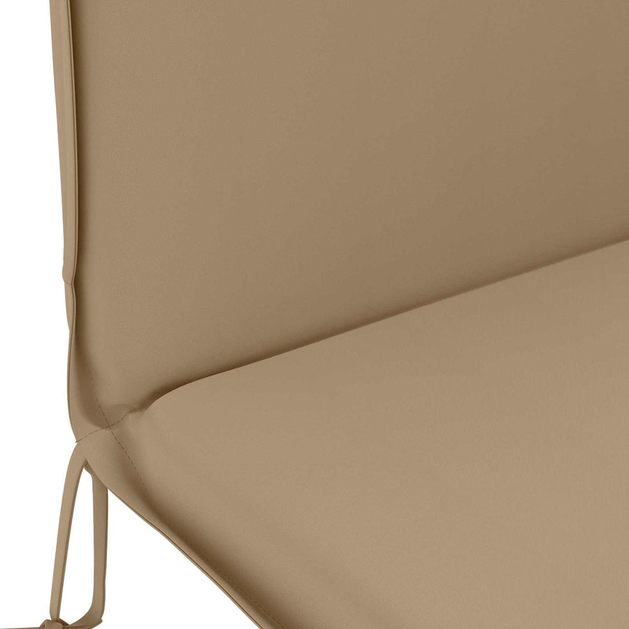 Zon Loungerkussen GEMERT 100% Polyester Taupe 55 x 135 x 6 cm