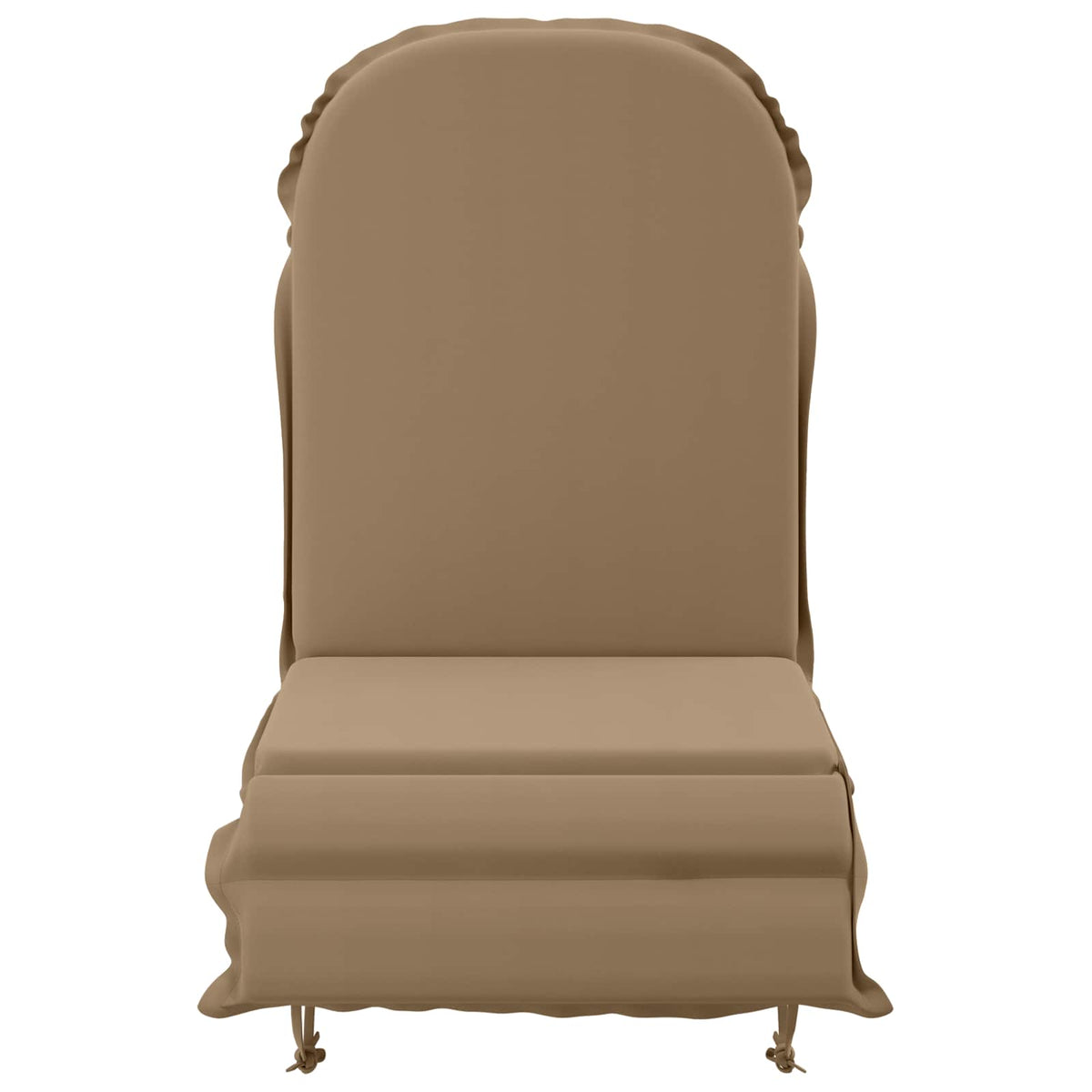 Zon Loungerkussen GEMERT 100% Polyester Taupe 55 x 135 x 6 cm