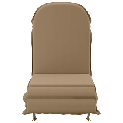 Zon Loungerkussen GEMERT 100% Polyester Taupe 55 x 135 x 6 cm