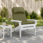 Zon Loungerkussen 100% Polyester Olijfgroen 55 x 124 x 5 cm