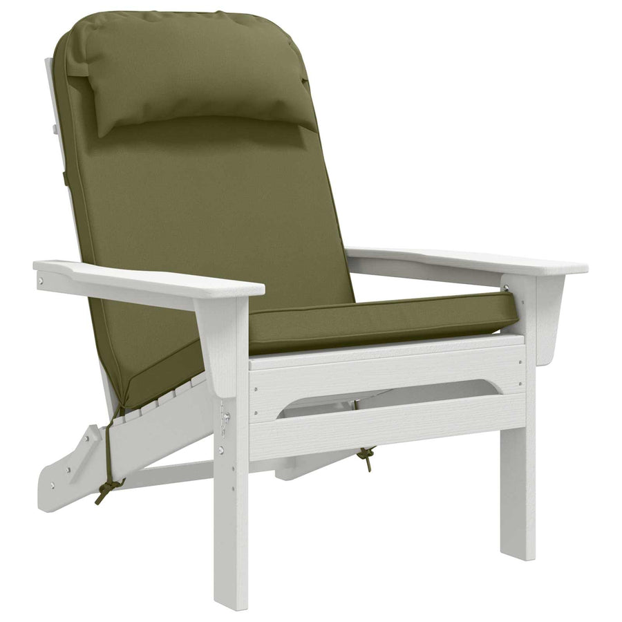 Zon Loungerkussen 100% Polyester Olijfgroen 55 x 124 x 5 cm
