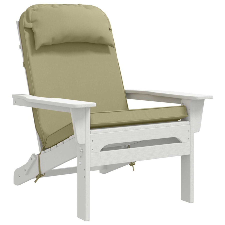Zon Loungerkussen 100% Polyester Lichtgroen 55 x 124 x 5 cm