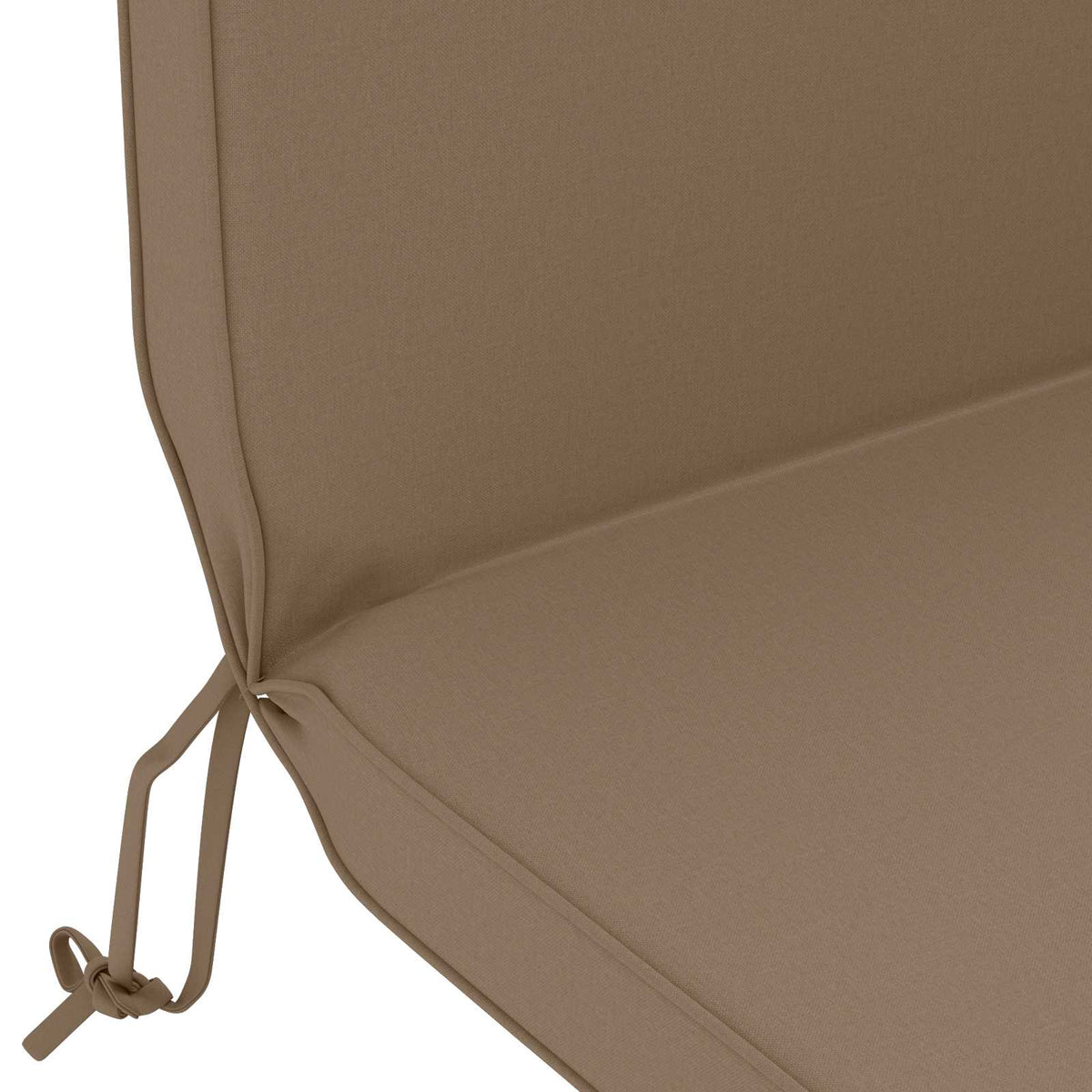 Zon Loungerkussen 100% Polyester Taupe 55 x 124 x 5 cm