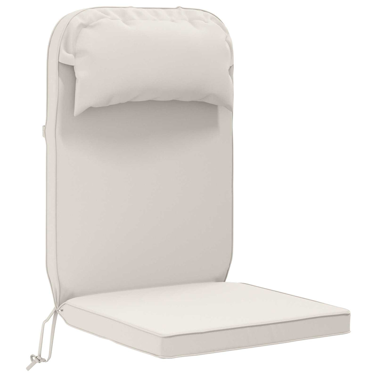 Zon Loungerkussen 100% Polyester Wit 55 x 124 x 5 cm
