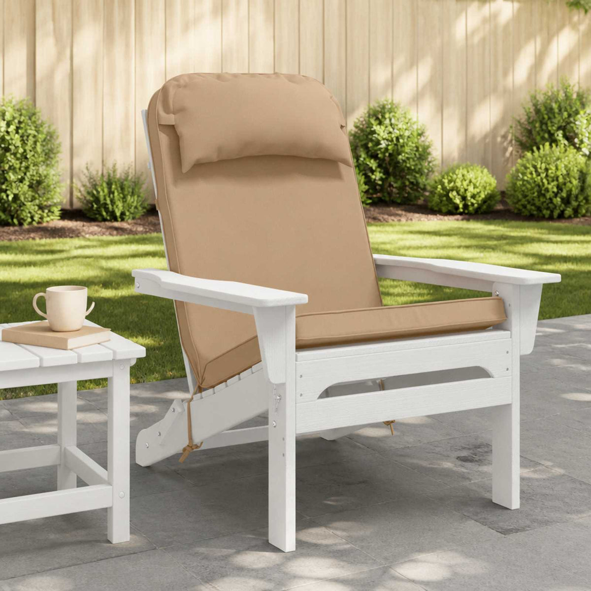 Zon Loungerkussen 100% Polyester Zand 55 x 124 x 5 cm
