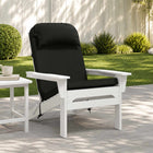 Zon Loungerkussen 100% Polyester Zwart 55 x 124 x 5 cm