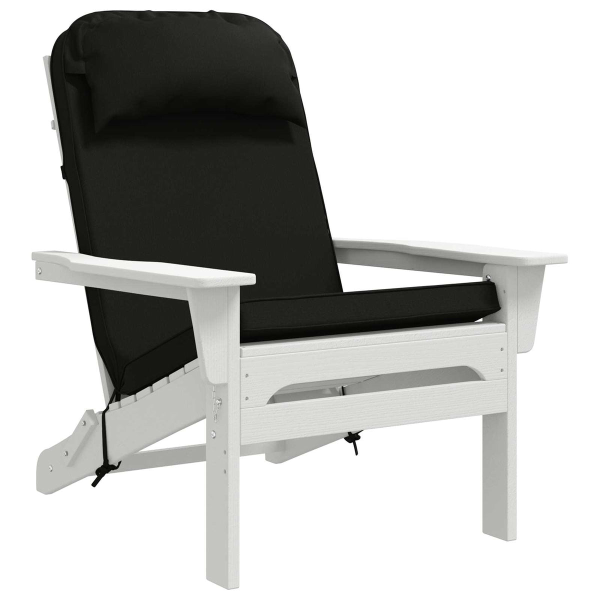 Zon Loungerkussen 100% Polyester Zwart 55 x 124 x 5 cm