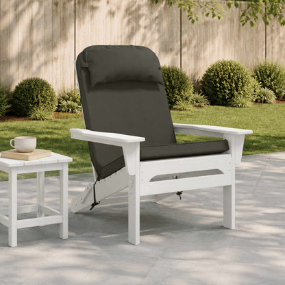 Zon Loungerkussen 100% Polyester Antraciet 55 x 124 x 5 cm