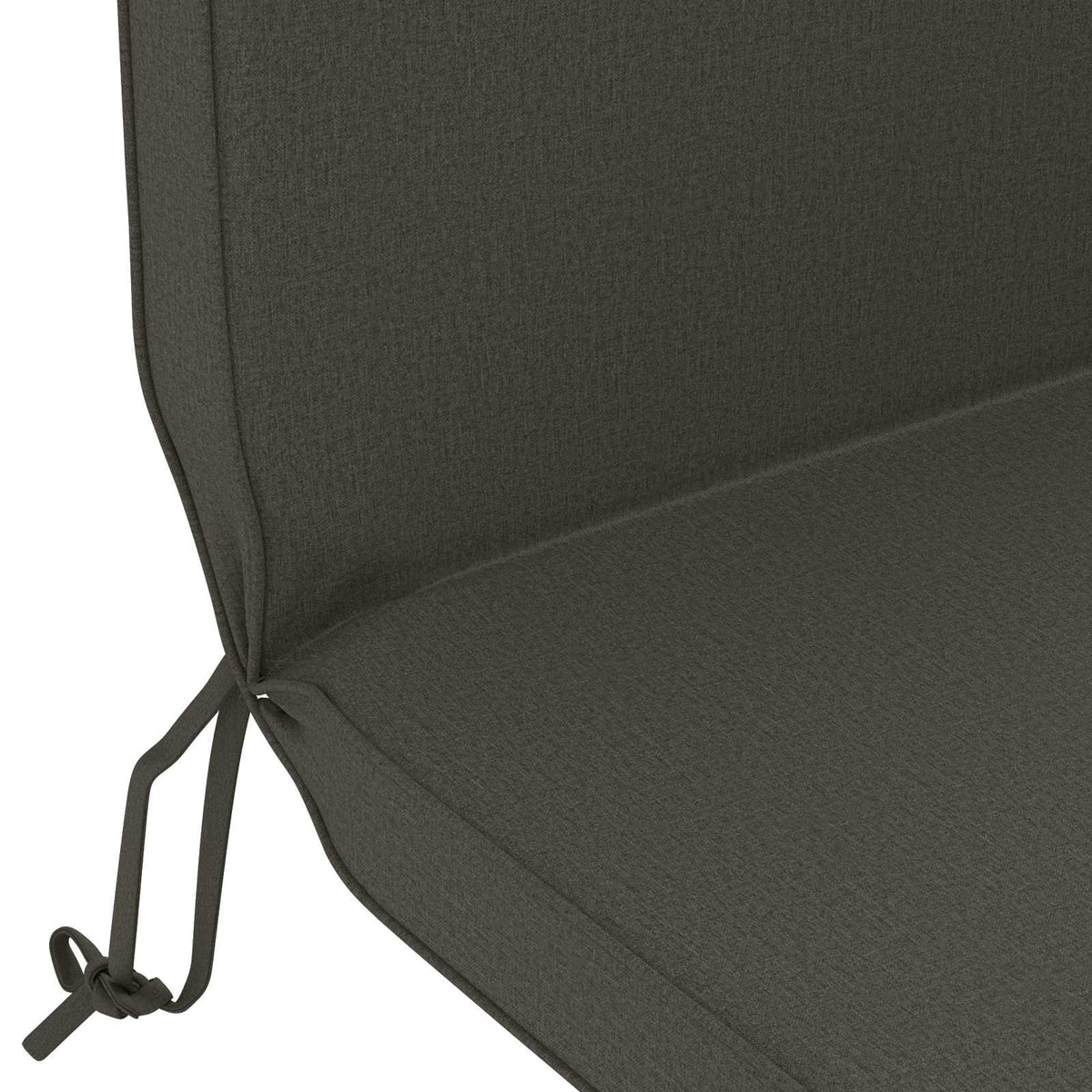 Zon Loungerkussen 100% Polyester Antraciet 55 x 124 x 5 cm
