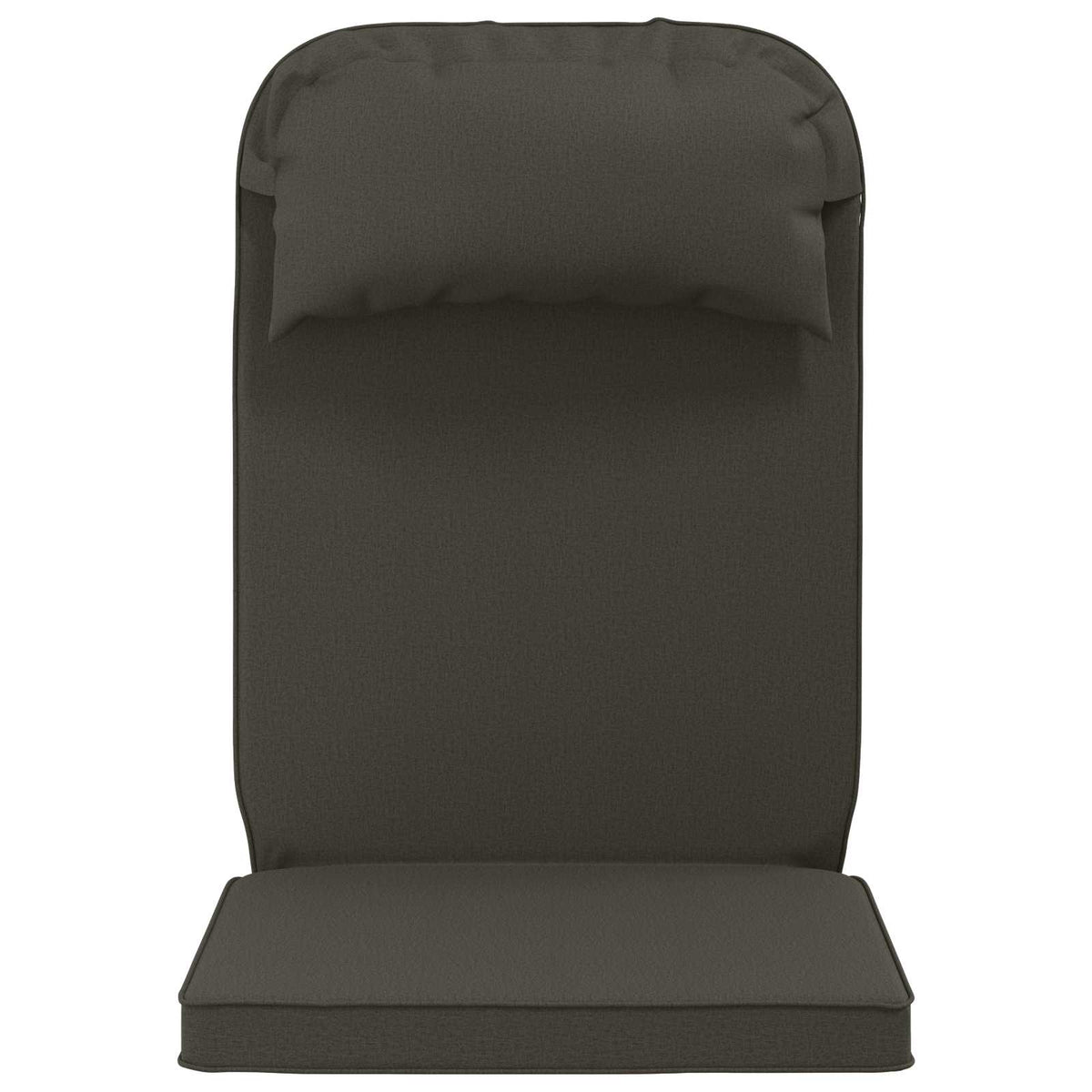 Zon Loungerkussen 100% Polyester Antraciet 55 x 124 x 5 cm