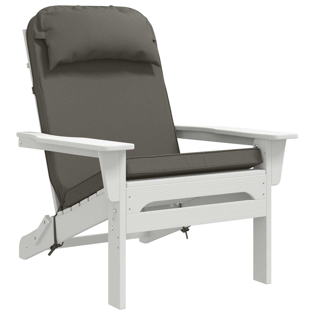 Zon Loungerkussen 100% Polyester Grijs 55 x 124 x 5 cm