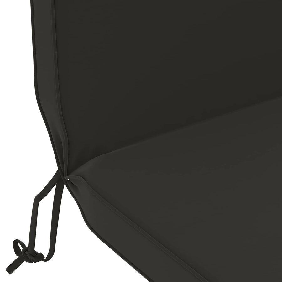 Zon Loungerkussen 100% Polyester Zwart 55 x 124 x 5 cm