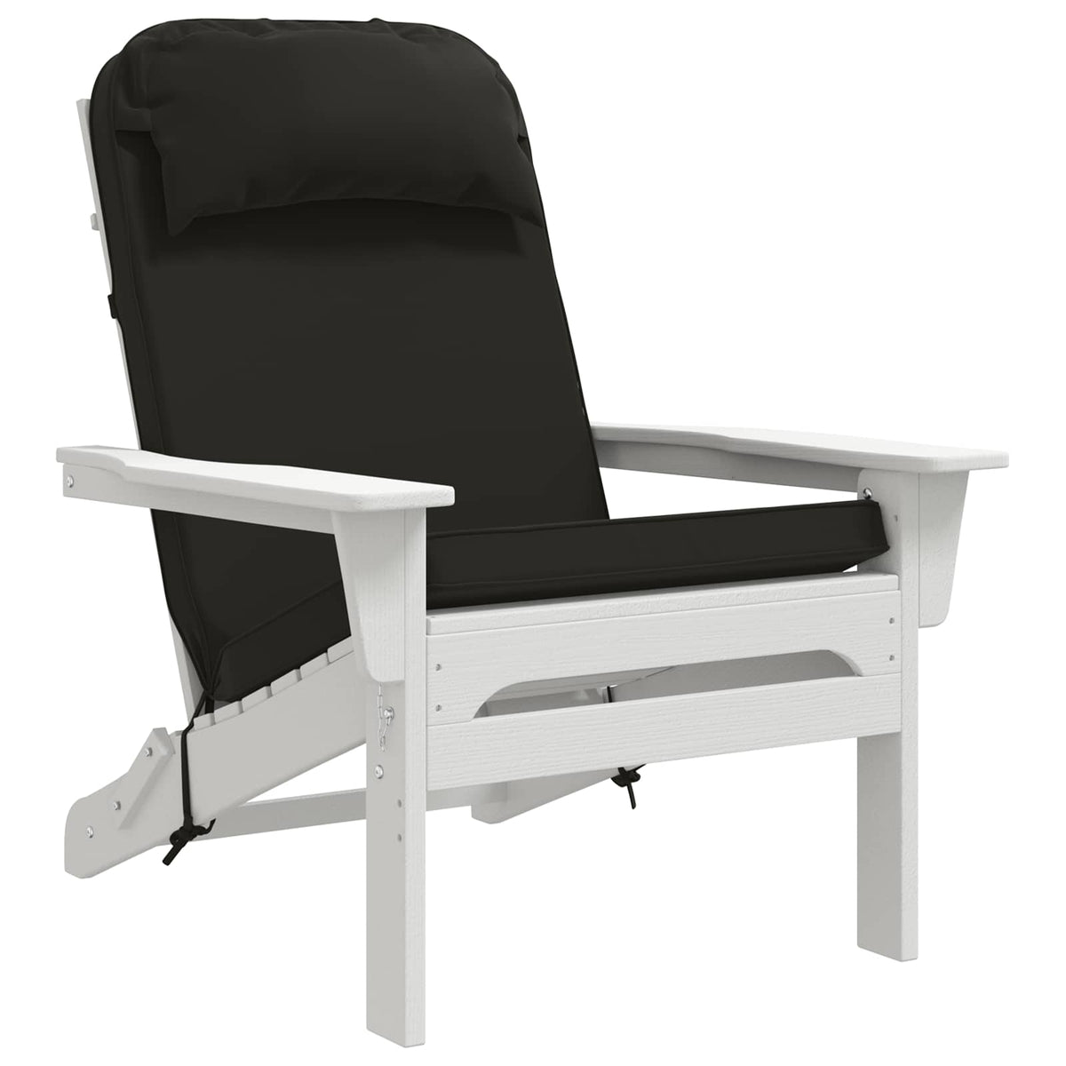 Zon Loungerkussen 100% Polyester Zwart 55 x 124 x 5 cm