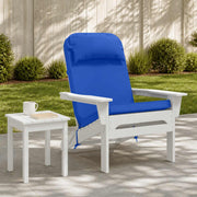 Loungerkussen koninklijk blauw 55x124x5cm