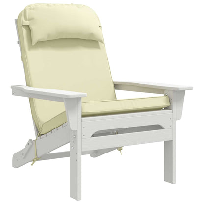 Zon Loungerkussen 100% Polyester Crèmekleurig 55 x 124 x 5 cm