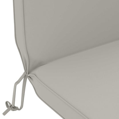 Zon Loungerkussen 100% Polyester Grijs 55 x 124 x 5 cm