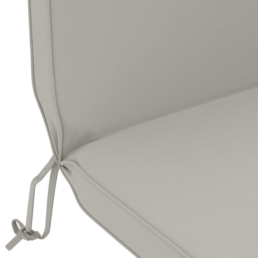 Zon Loungerkussen 100% Polyester Grijs 55 x 124 x 5 cm