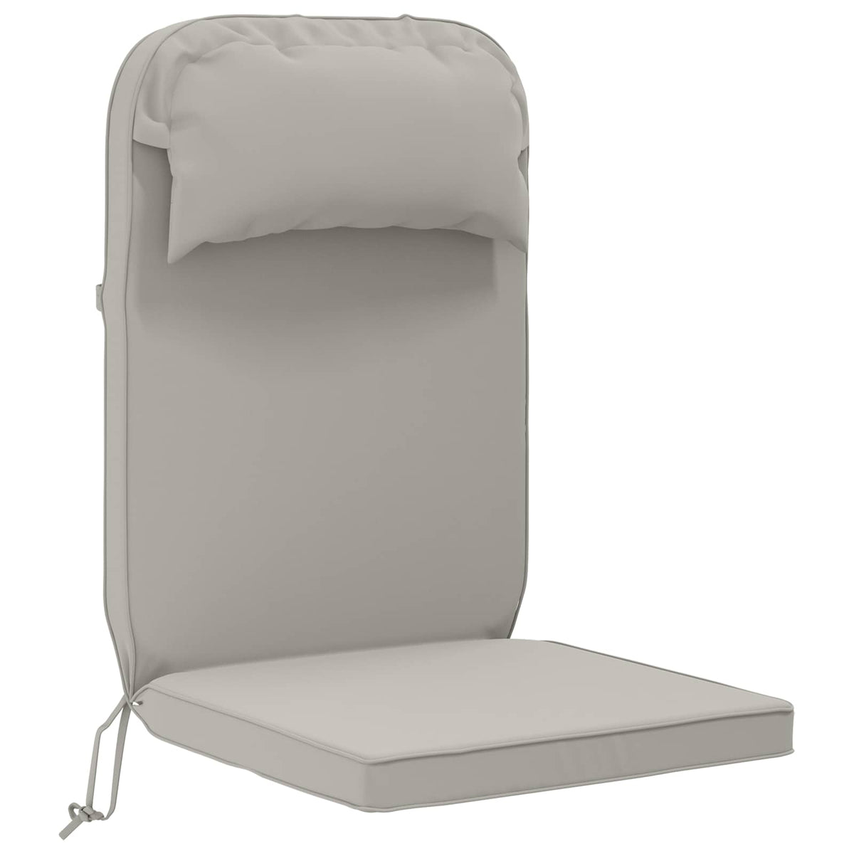 Zon Loungerkussen 100% Polyester Grijs 55 x 124 x 5 cm
